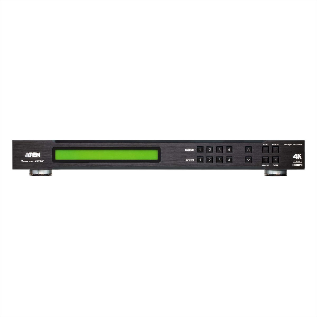 ATEN VM6404HB 4 x 4 True 4K HDMI Matrix Switch mit Scaler