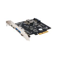 EXSYS EX-12007 5 Port USB 3.2 Gen2 PCIe Karte 2x USB-A und 3x USB-C