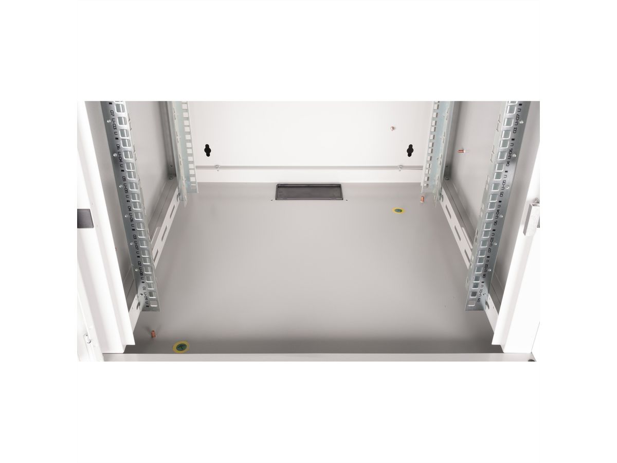 ROLINE 19-Zoll Wandgehäuse Pro 9 HE, 600x600 BxT grau