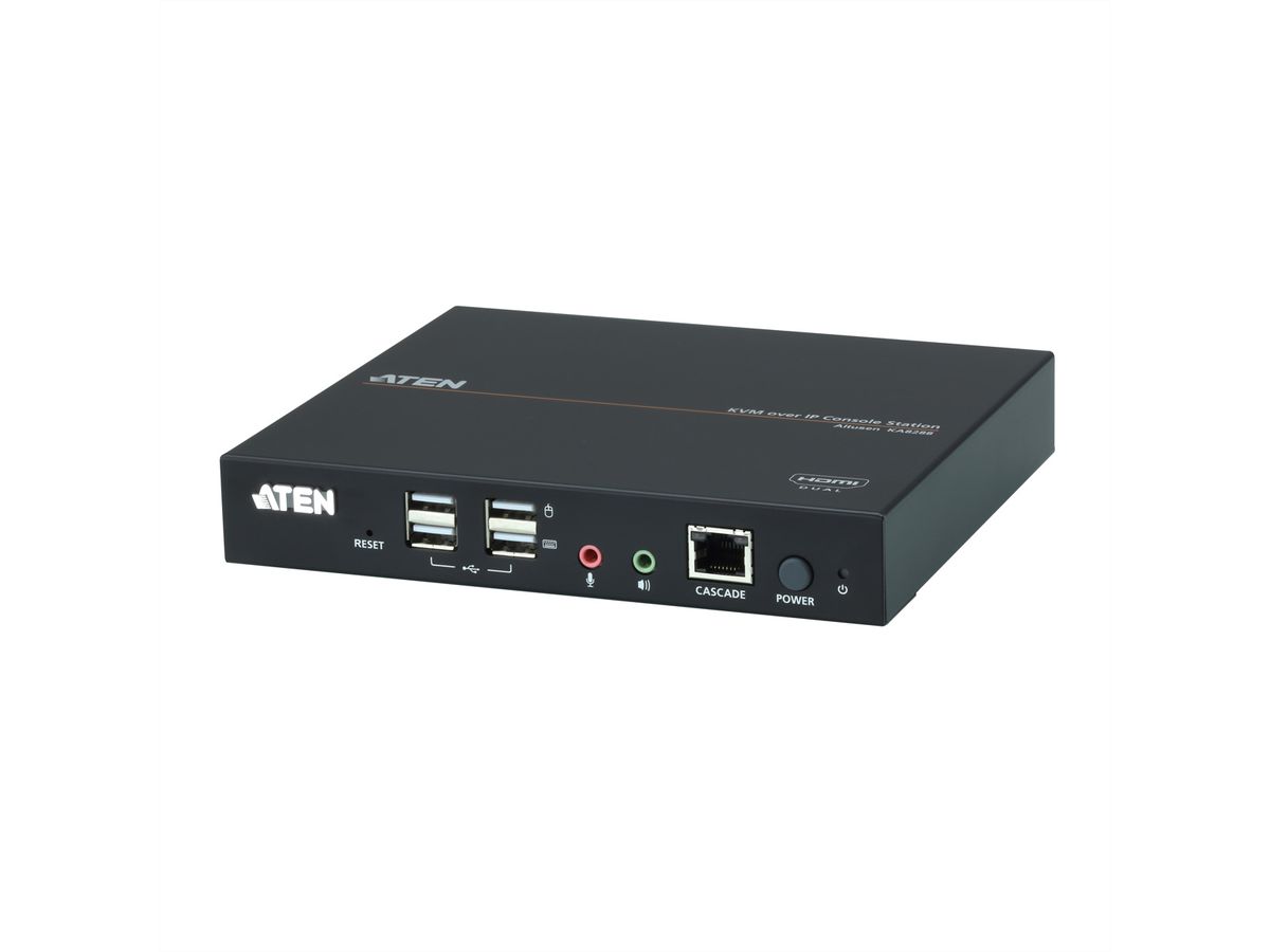 ATEN KA8288 Station console KVM double HDMI sur IP
