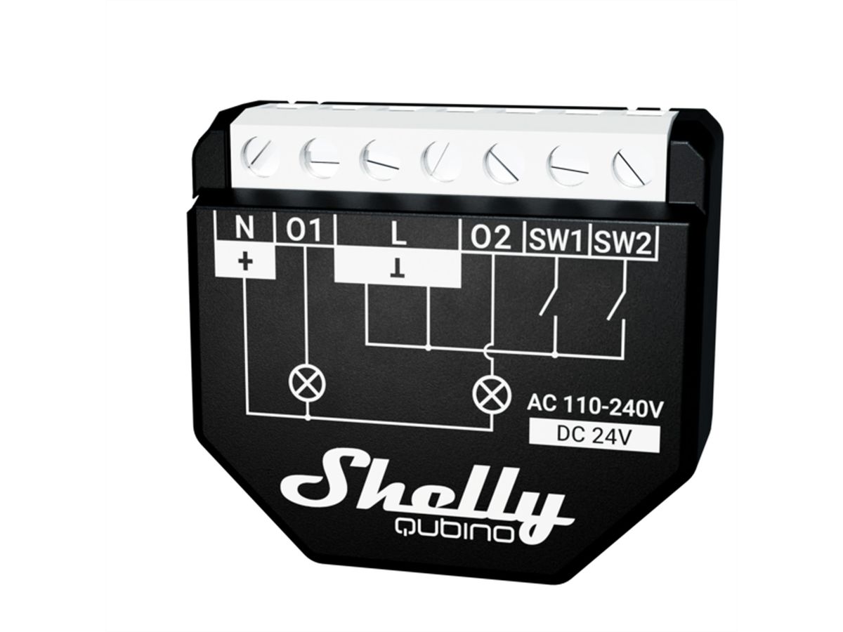 Shelly Schaltaktor Qubino Wave 2PM