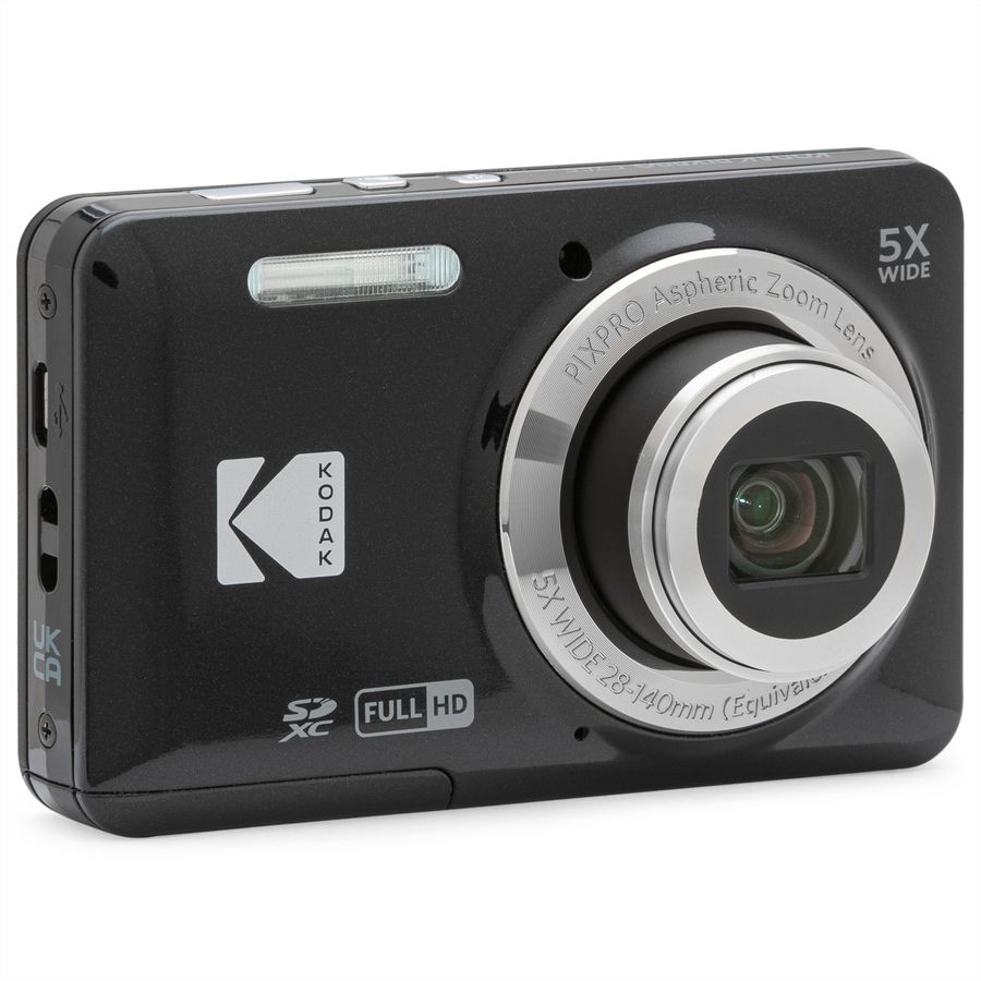 Appareil photo numérique Kodak, Pixpro FZ55BK, 5x Opt. Zoom, 16MP, 1080p Full HD Video