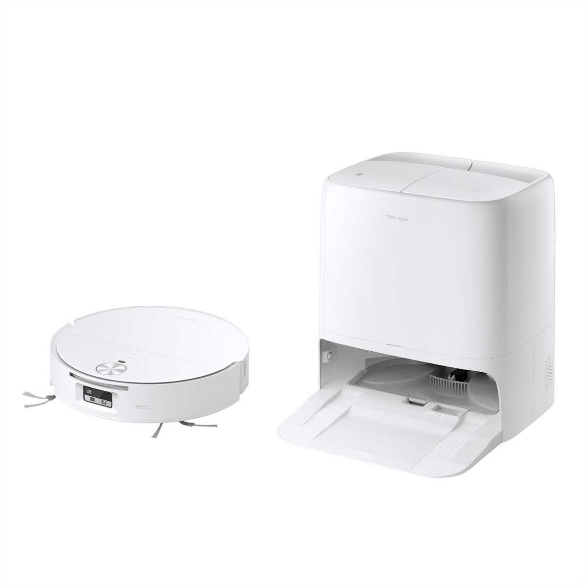 Roborock Aspirateur robot Qrevo Edge 2 FlowX, blanc