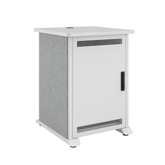 Middle Atlantic Products Forum FMR-1227D8WS Rack 12U Freistehendes Gestell Grau, Silber