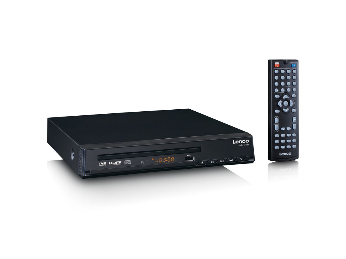 Lenco Lecteur DVD DVD-120BK