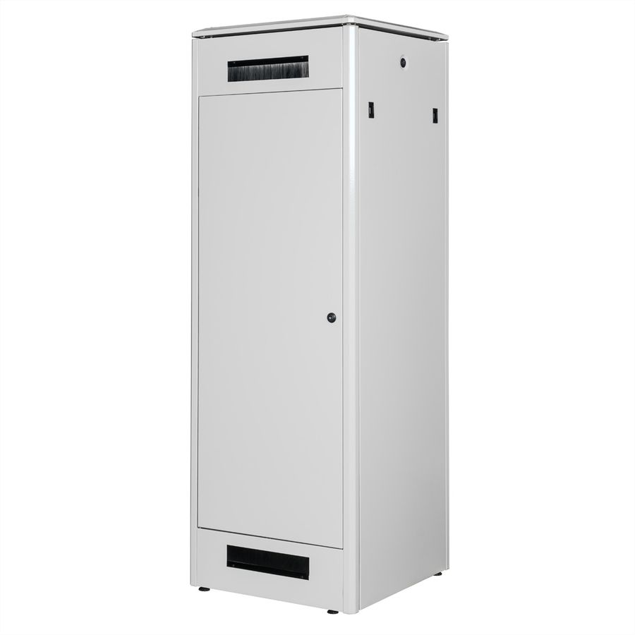 ROLINE 19" Baie réseau Pro 36U, 600x600 LxP Porte verre gris