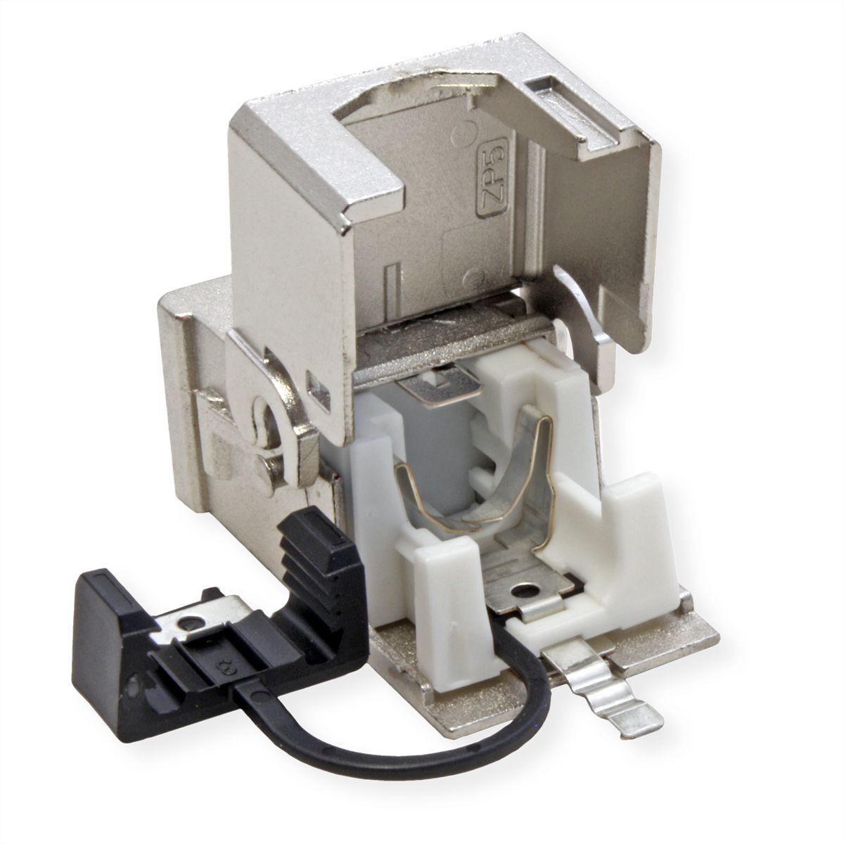 METZ CONNECT C6A Modul Cat.6A (Class EA), 180°, Kabelmontage ohne Werkzeug
