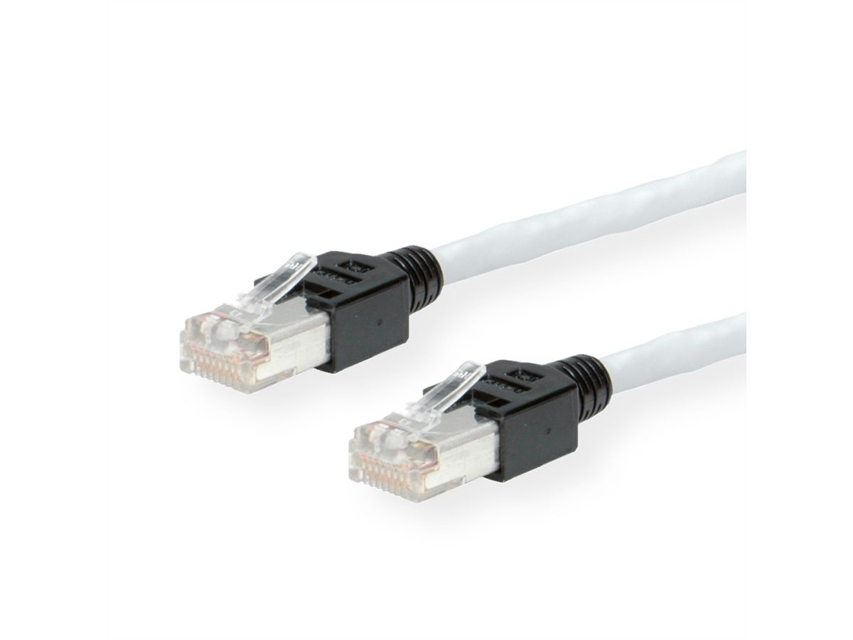 KERPEN Patchkabel Cat.5e (Class D) SF/U, MegaLine D1-20, gekreuzt, grau, 10 m