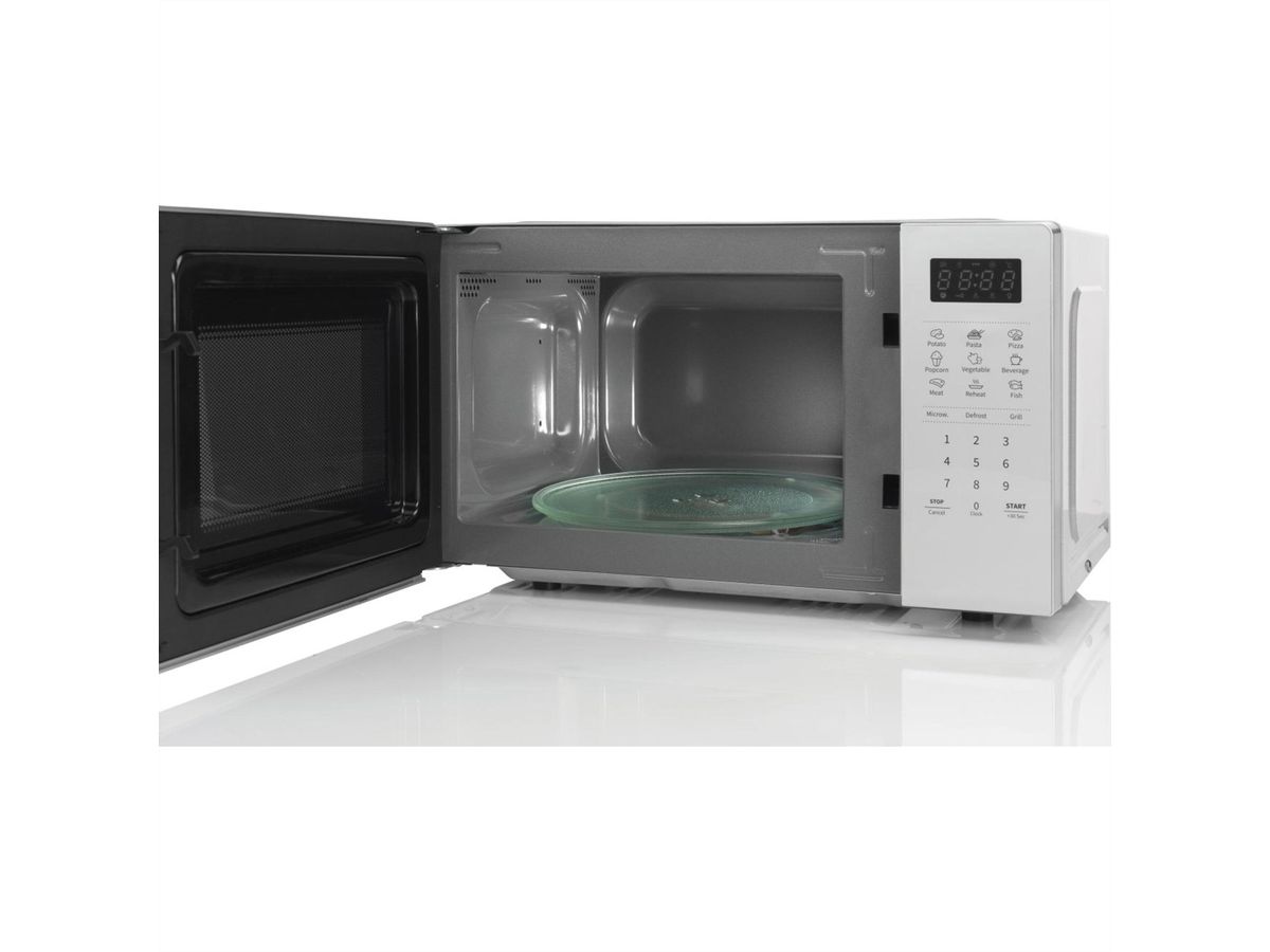 Hisense Mikrowelle H20MOMS4HG, 20L, mit Grill, silber