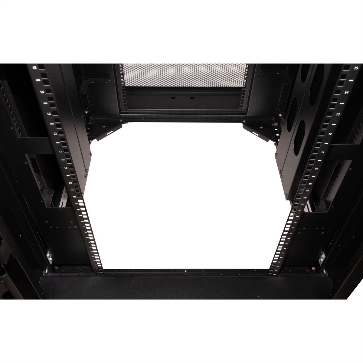 ROLINE Armoire de colocation 45U 800x1000mm, 2 compartiments, noir