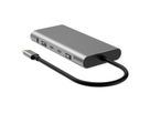 VALUE Station d'accueil USB type C, 2x 4k HDMI, DP, VGA, Gigabit Ethernet, 2x USB-C, 2x USB-A, PD