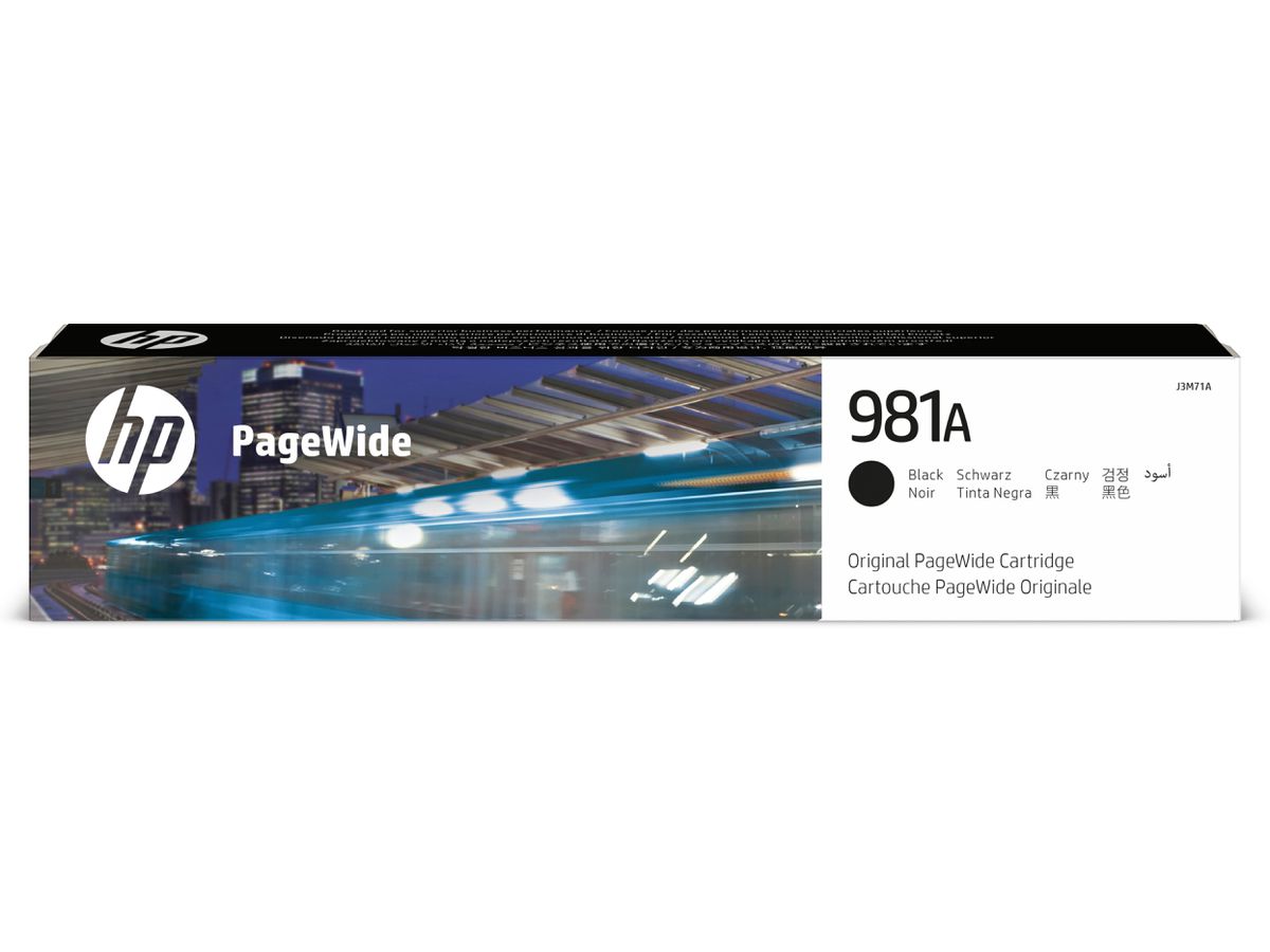 HP 981A Schwarz Original PageWide Druckerpatrone