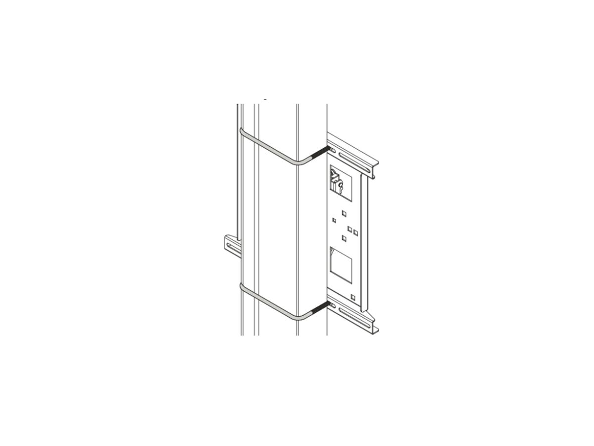 Chief Square U-Bolt Set