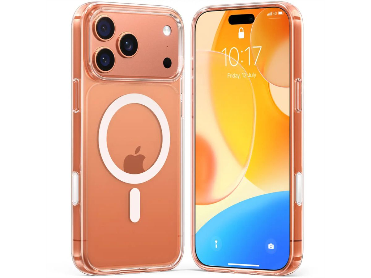 Torras Guardian Schutzhülle, iPhone 17 Pro Max, MagSafe, clear, transparent