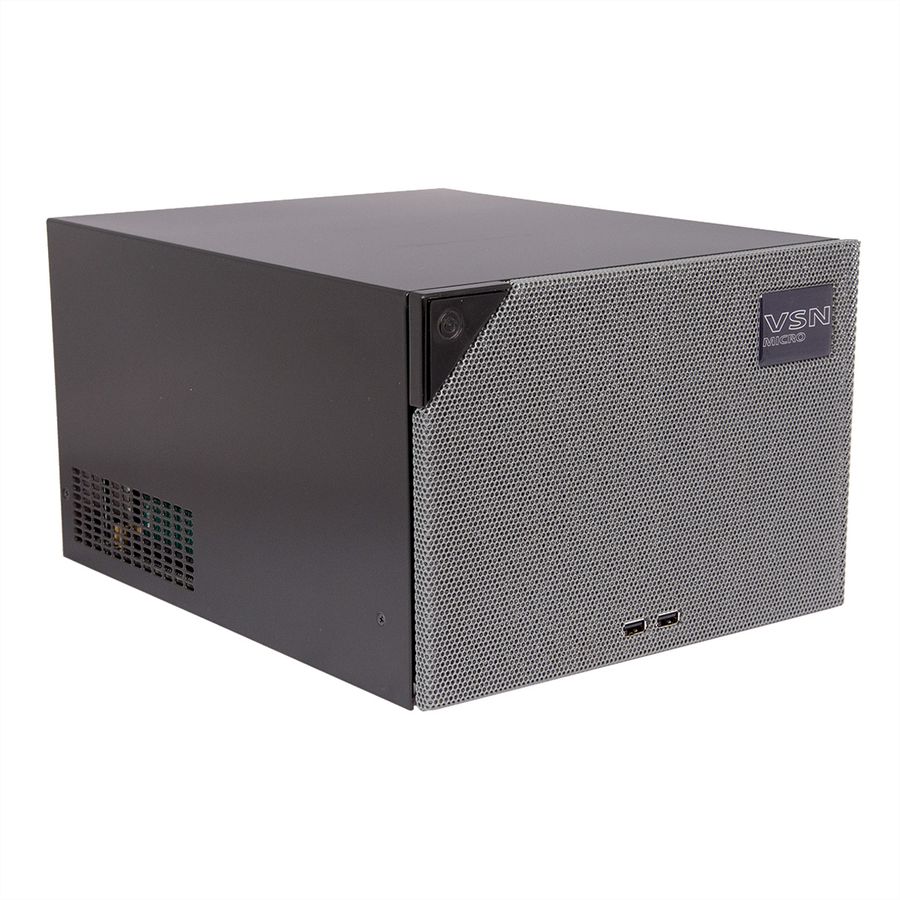 VSNMicro 600-ATX, schwarz / grau