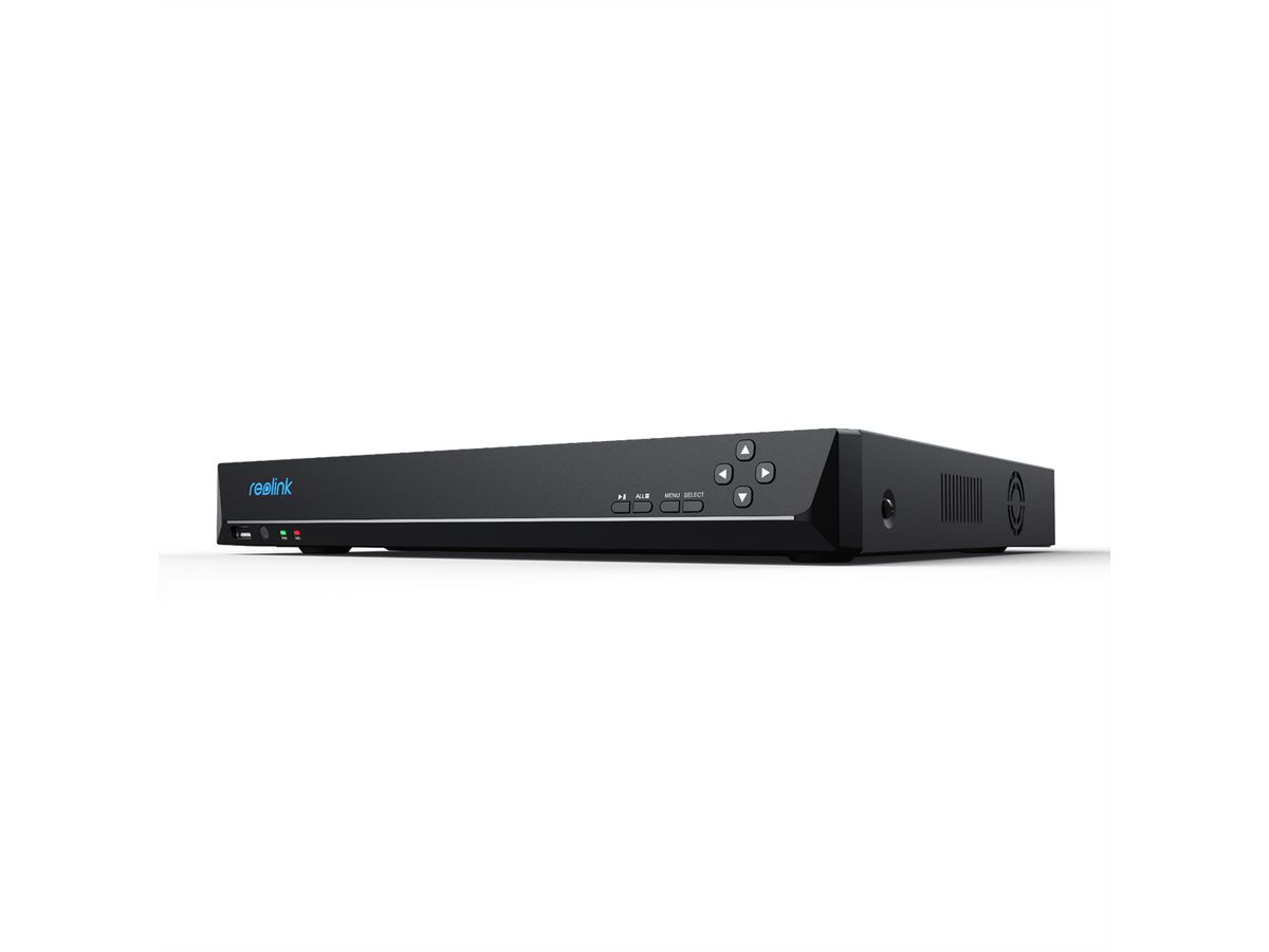 Reolink NVS36 NVR Netzwerk-Videorekorder 36-CH, 4x PoE