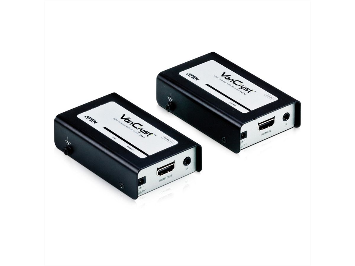 ATEN VE810 HDMI Extender, IR-Fernbedienung, Kat. 5e, 60m