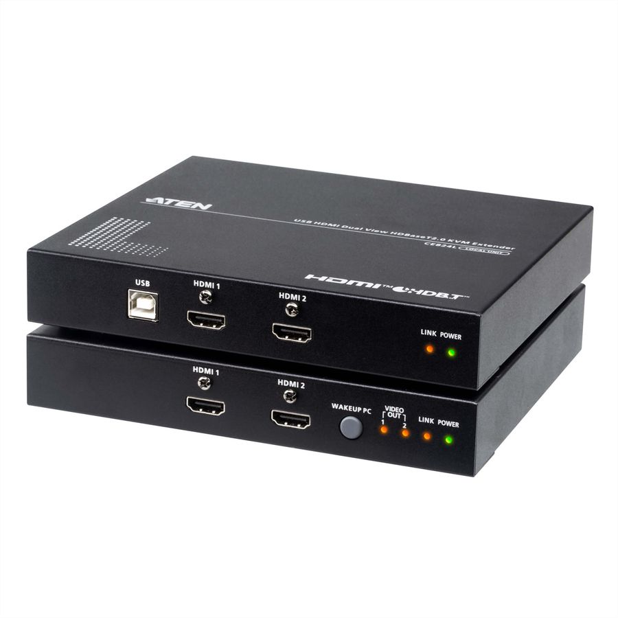 ATEN CE824 USB-HDMI-Dual-View-HDBase 2.0-KVM-Extender