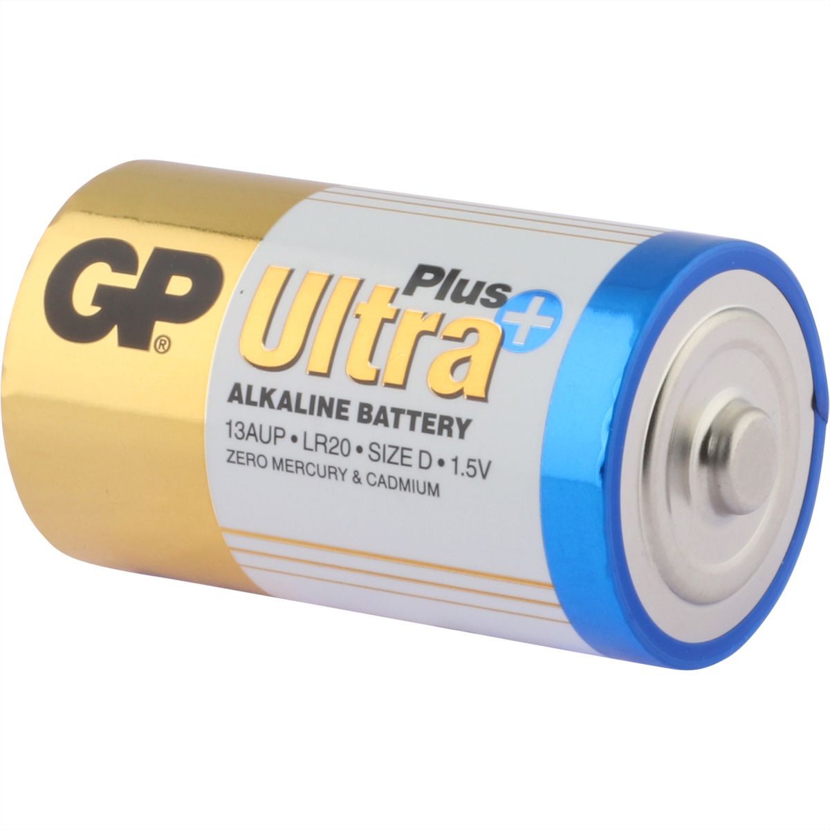 GP Batteries Ultra + Alkaline LR20, 2x D Mono, 1,5V - SECOMP AG
