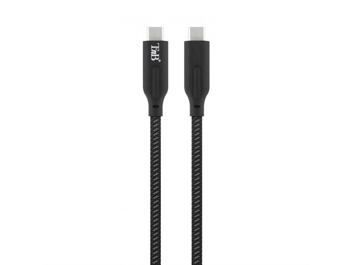 T'NB XW USB C/ USB C Kabel, schwarz, 1 Meter