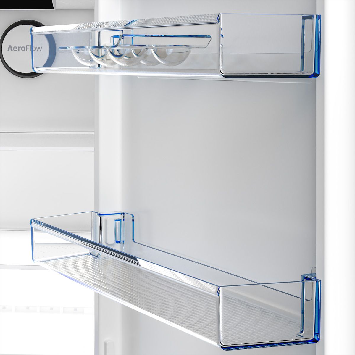 Beko Kühl-Gefrierkombination KG535 , 355l, 203.5cm