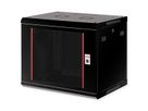 ROLINE 19" Boîtier mural Basic Plus 9U, 600x450 LxP noir