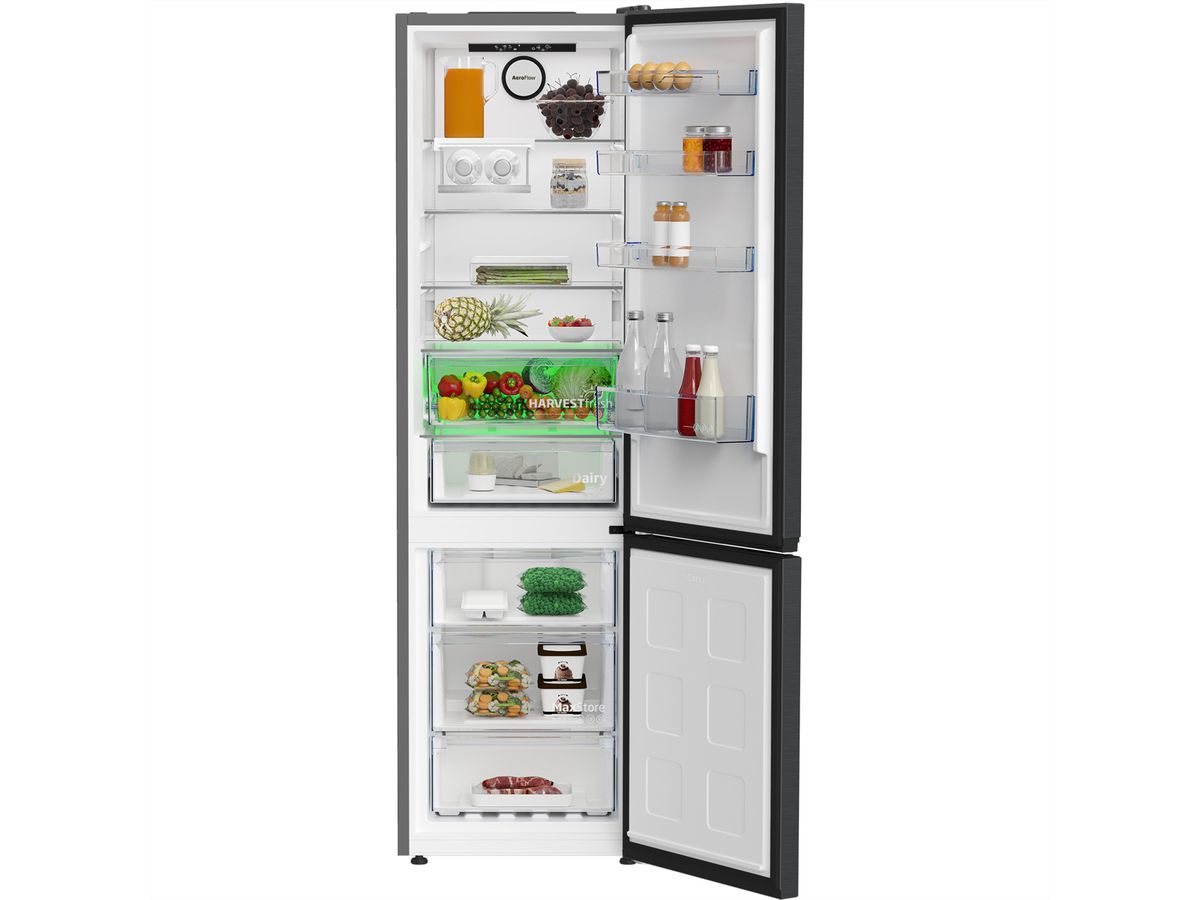 Beko Kühl-Gefrierkombination KG740, 355L, 203.5cm
