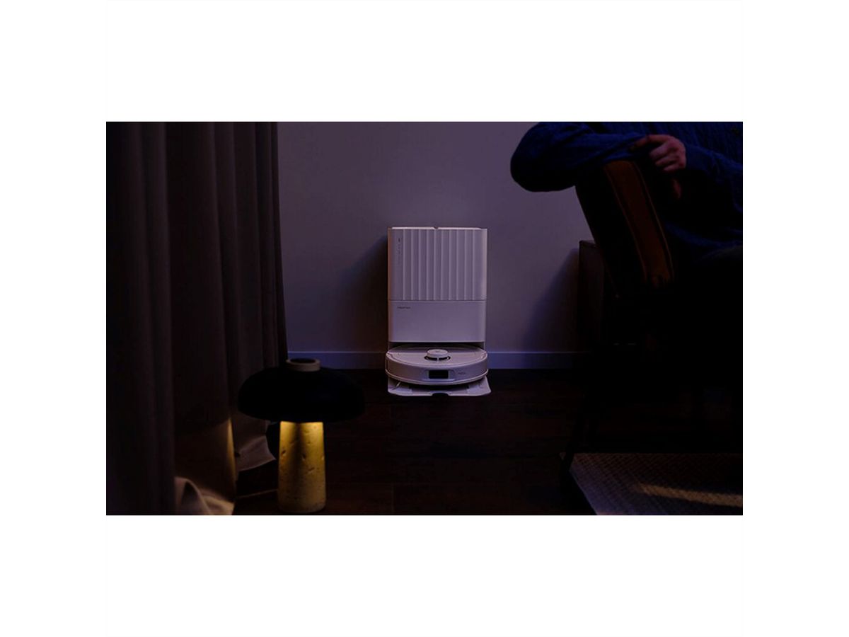 **Retoure**Roborock Saugroboter Qrevo MaxV, weiss, Saug/Wischroboter