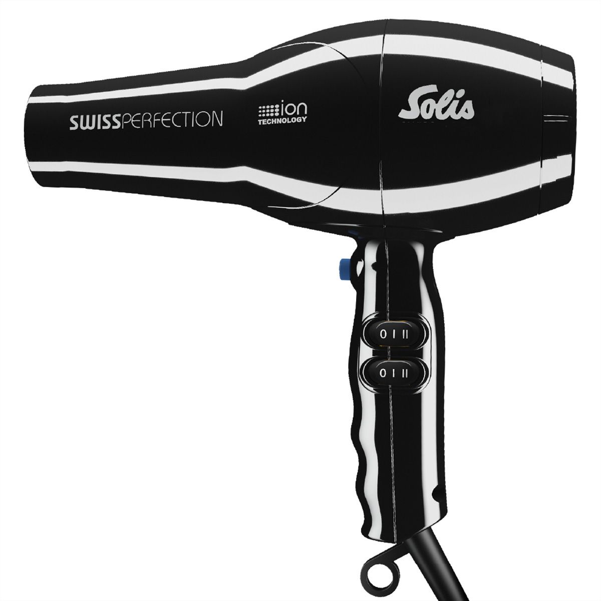 Solis Haarföhn Swiss Perfection 440, schwarz