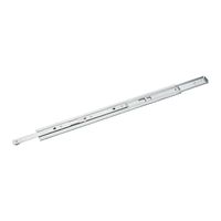 Glissière télescopique universelle SCHROFF, 1 U, 559L