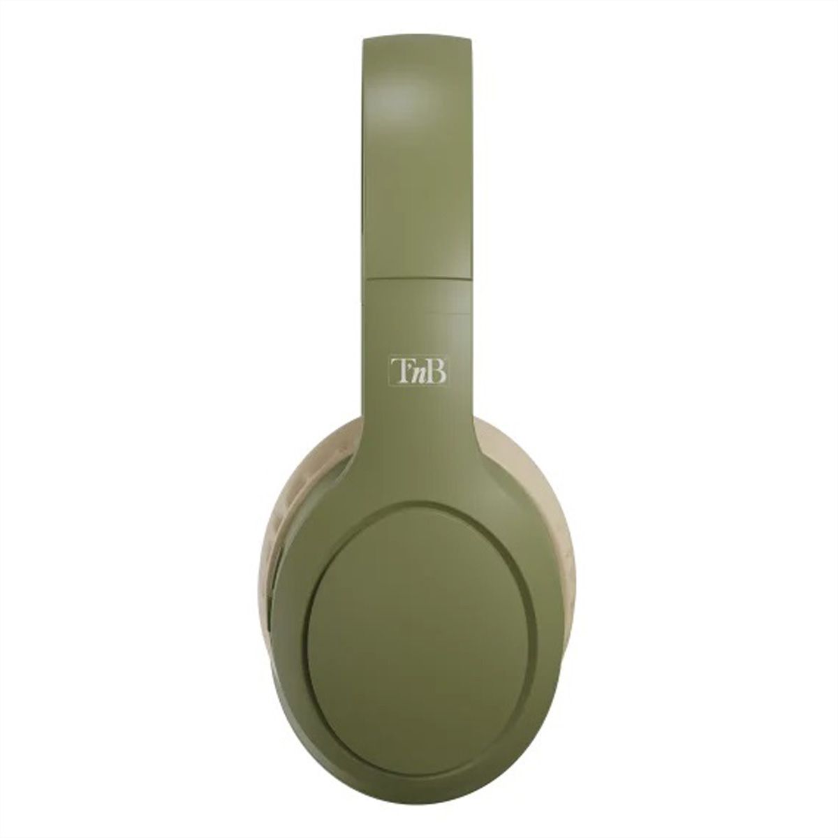 T'nB OnEar Casque d'écoute Tone, olive green, BT, pliable, 117 dB