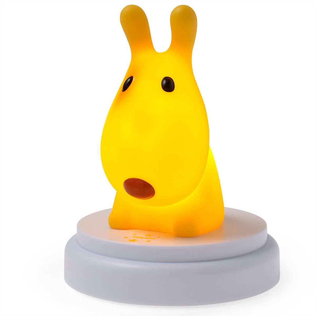 Veilleuse LED Alecto INNOCENT DOG, jaune, chien