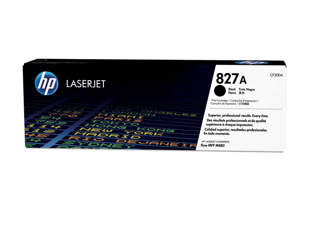 HP 827A toner LaserJet noir authentique