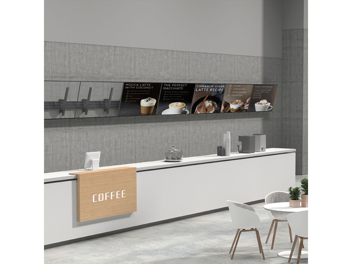 Hagor Adaptateur CPS - Rail adapter, for wall mounting, noir