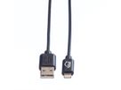 VALUE USB 2.0 Sync- & Ladekabel mit Lightning Connector, 0,15 m