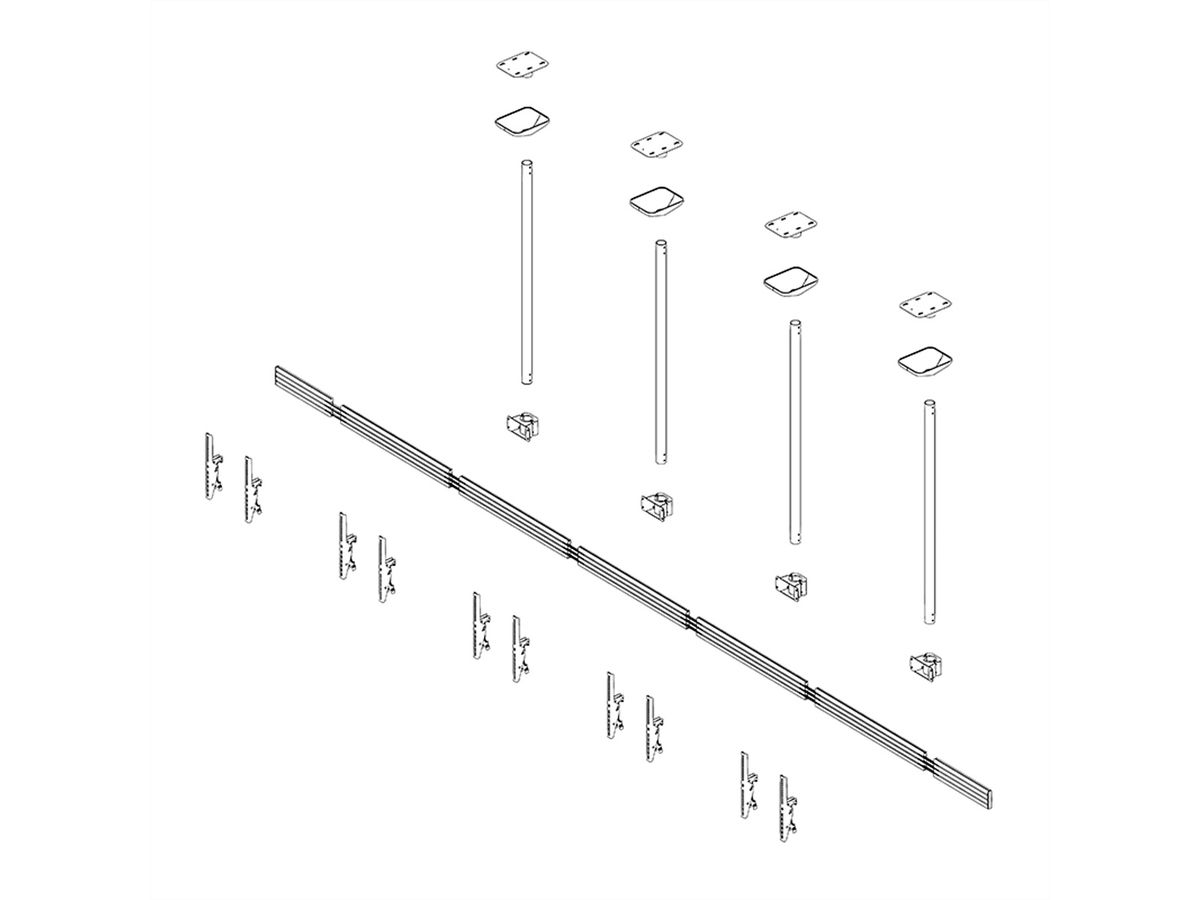 Hagor Deckenhalterung CPS D5L 46-65"