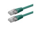 ROLINE Cordon Cat.6 (Classe E), UTP, PoE, vert, 5 m