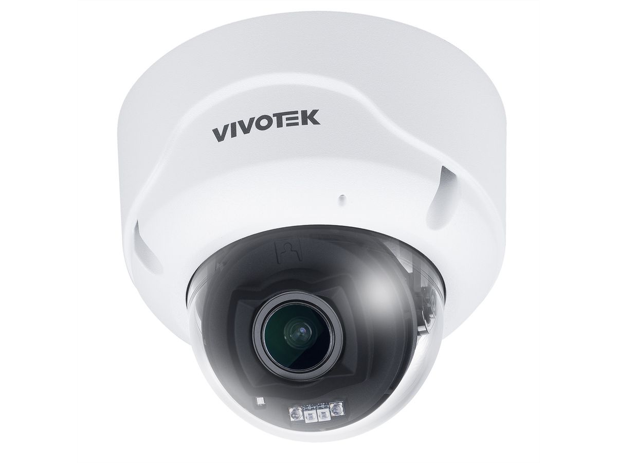 VIVOTEK FD9399-EHTV Caméra réseau à dôme fixe 8 MP, 45.1-110.4°, IR-LED 40m