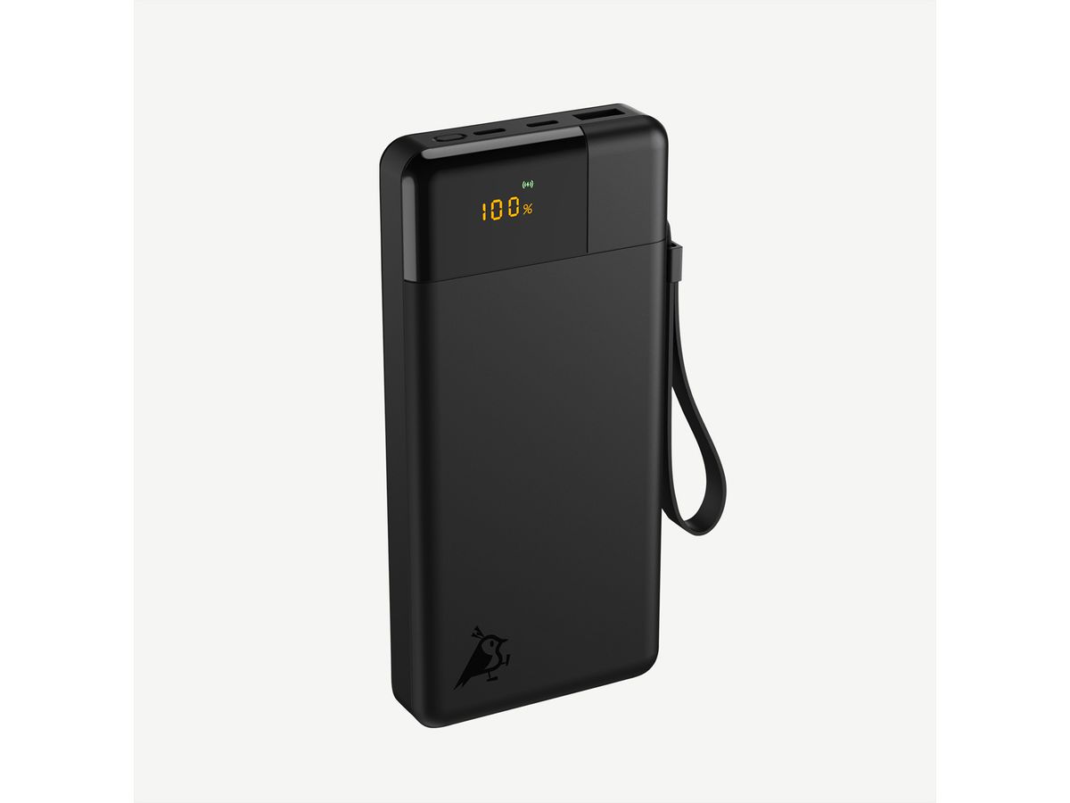 Aqiila Powerbank Powerbird B20+, 65W, Schwarz, 20.000 mAh