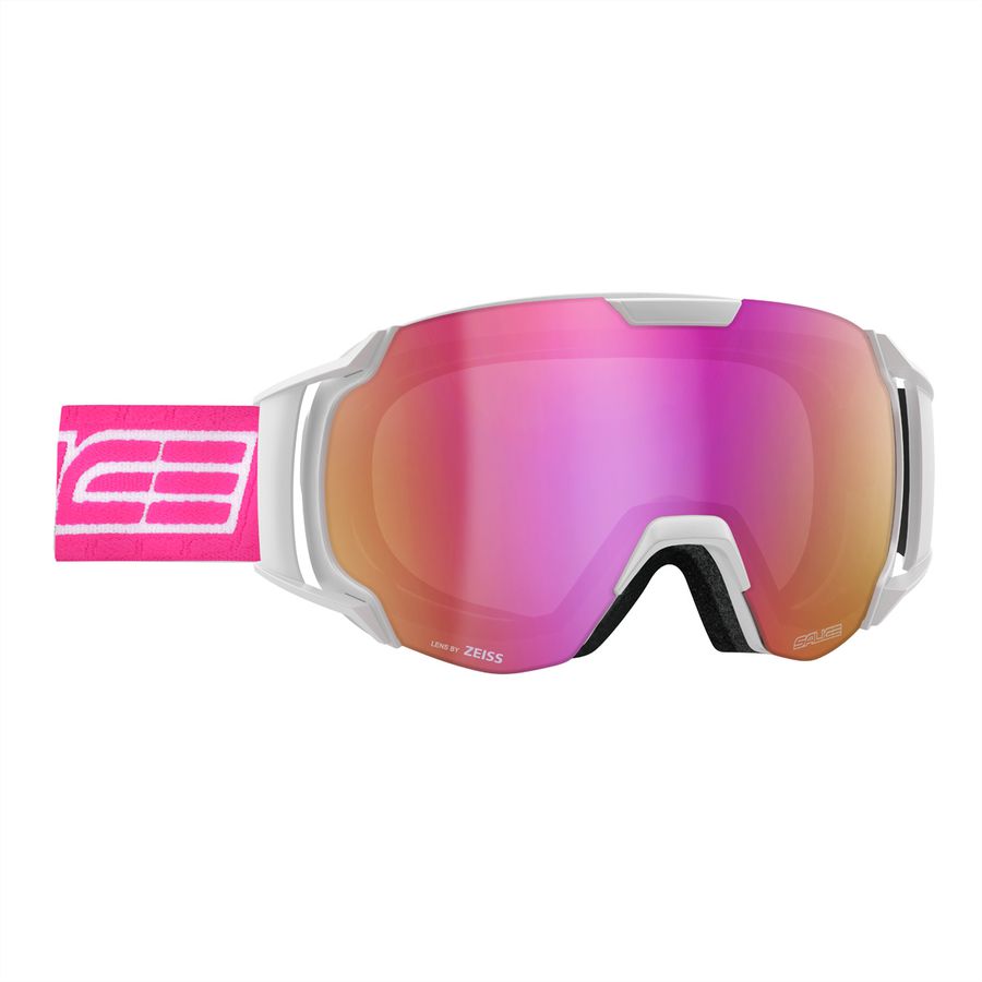 Salice Occhiali Lunettes de snowboard 619DARWF, White-Purple / Darw Irex