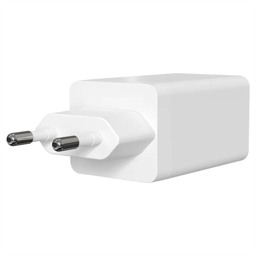 Steffen Adaptateur de charge GaN 67W, 1xUSB-A + 2xUSB-C max. 5,85A blanc