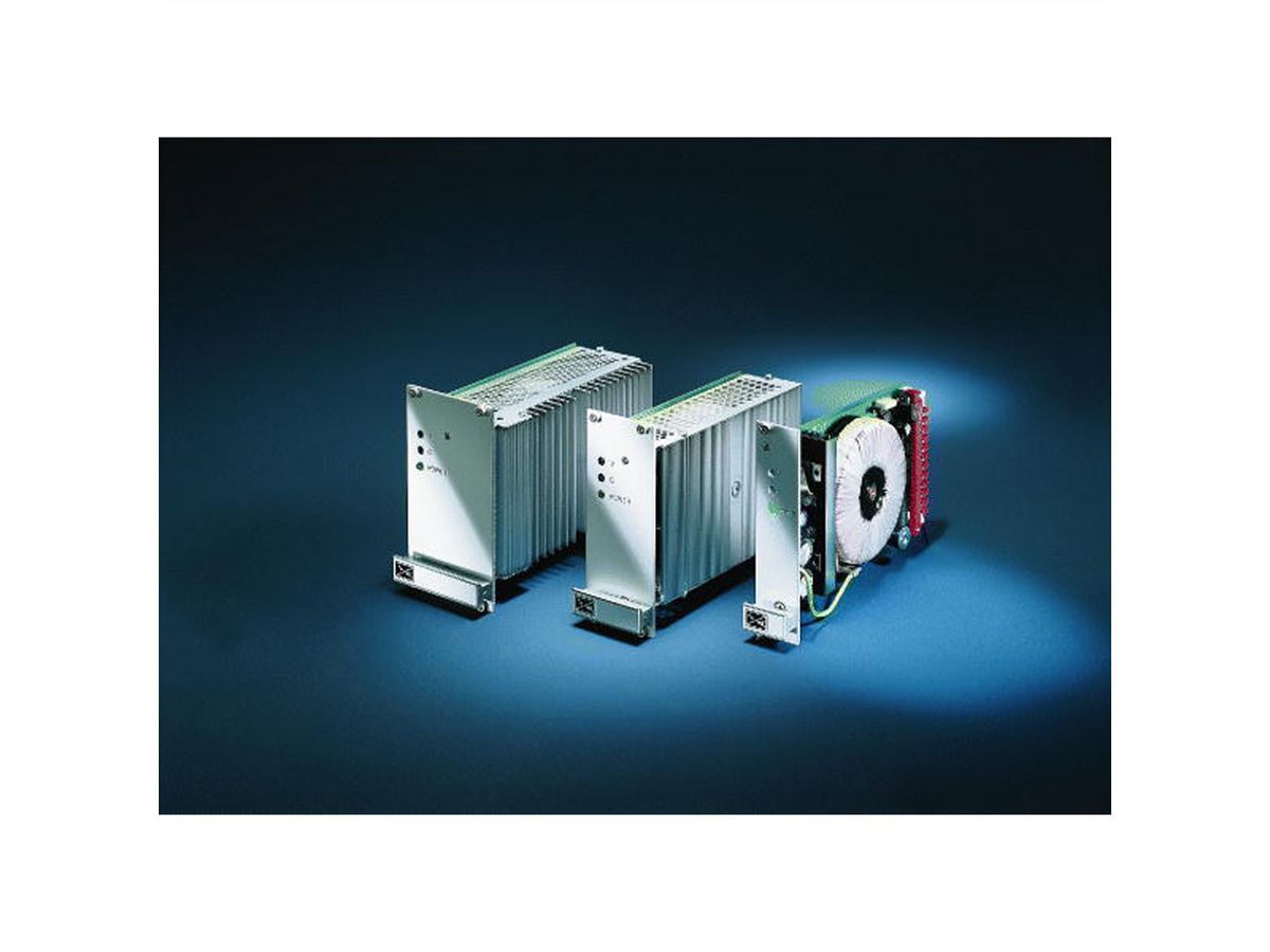 Alimentation, régulateur linéaire AC/DC 19" SCHROFF PSU, simple, PSK 115