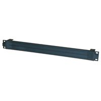 Kit de montage pour ventilateur 19", 1 UH, plastique noir