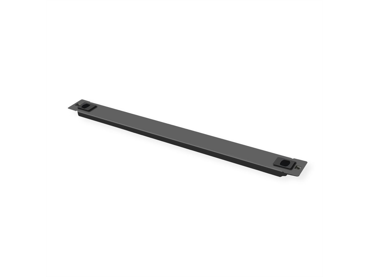 ROLINE 19-Zoll-Blindplatte Snap-in, 1 HE, schwarz