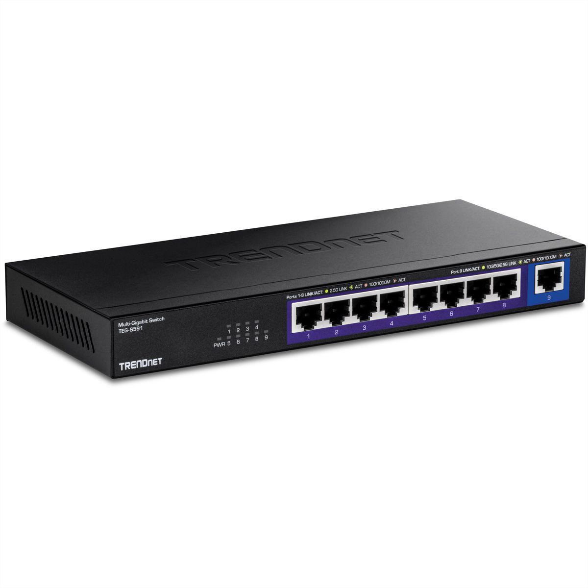 TRENDnet TEG-S591 Switch Multi-Gigabit à 9 ports