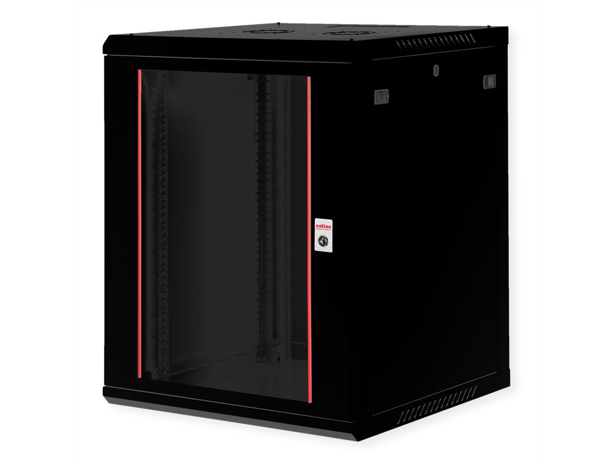 ROLINE 19" Boîtier mural Basic Plus 15U, 600x600 LxP noir