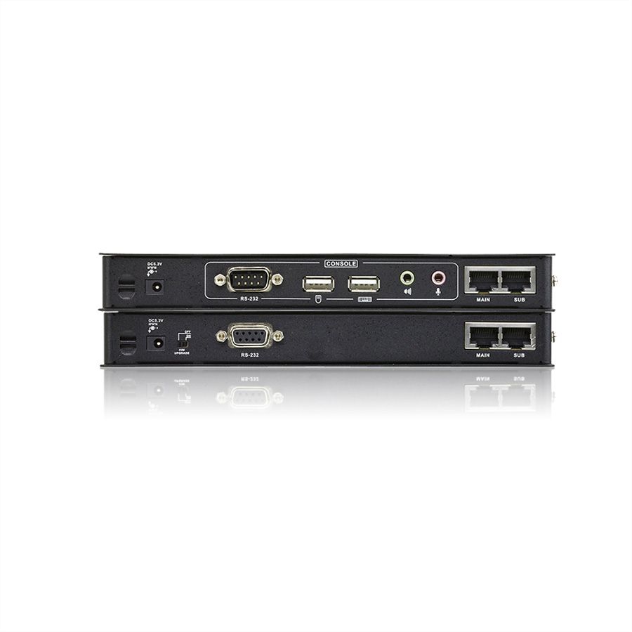 ATEN CE604 KVM Extender, 2x DVI, Audio, USB, RS232