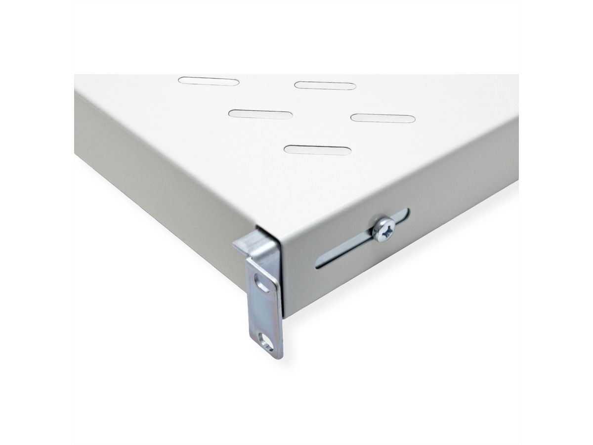 ROLINE 19-Zoll Fachboden 1 HE, 500 T 50 kg grau