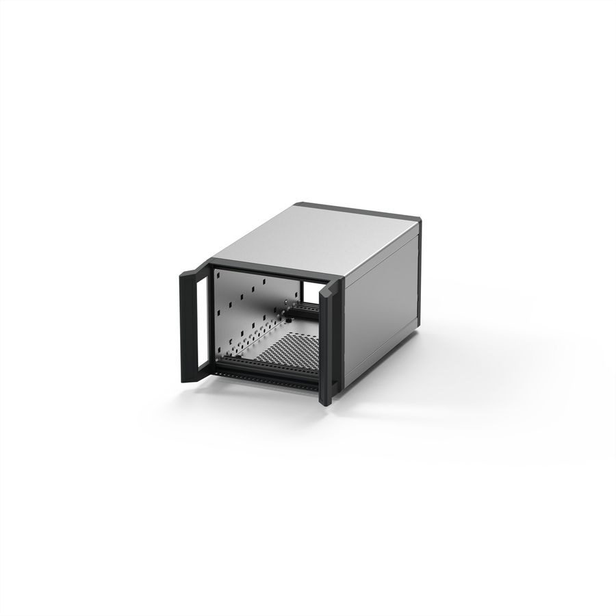 SCHROFF RatiopacPRO Coffret 19", blindage rétrofitable avec poignées, 3 U, 28 CV, 315 mm