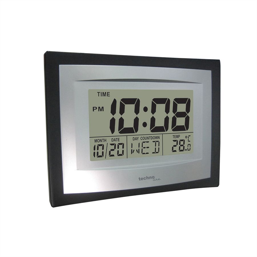 TechnoLine horloge murale WS8004 numérique